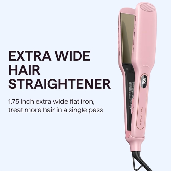 Wavytalk Pink 1.75 Inch Hair Straightener - Picture 5 of 7
